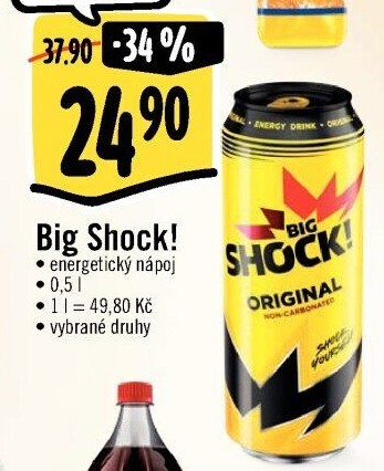 Energetický nápoj Big Shock
