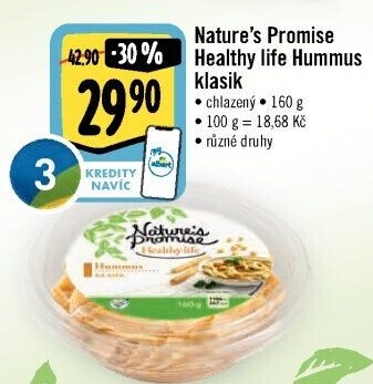 Hummus Healthy life Nature'