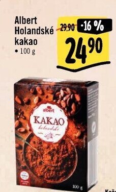 Kakao holandské Albert