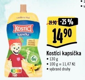 Kapsička Kostíci Danone
