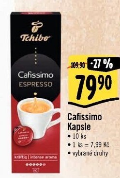 Kapsle Cafissimo Tchibo