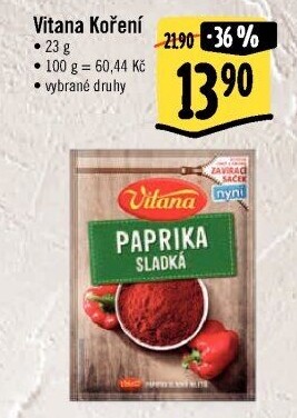 Koření Vitana