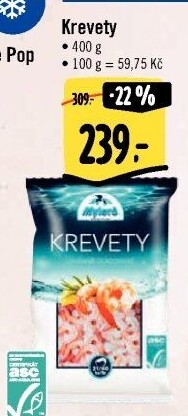 Krevety mražené Mylord