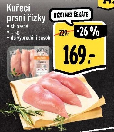 Kuřecí prsní řízky Albert