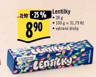 Lentilky Orion