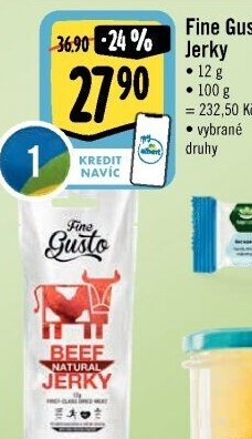 Maso sušené Jerky Fine Gusto