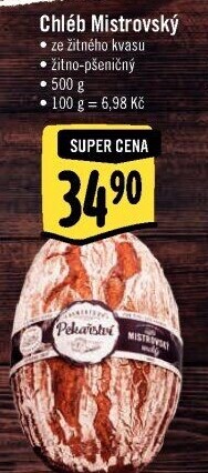 Mistrovský chléb Albert