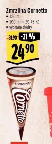 Nanuk kornout Cornetto Algida