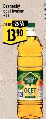 Ocet kvasný lihový Bzenecký