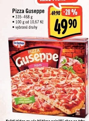 Pizza mražená Guseppe Dr. Oetker