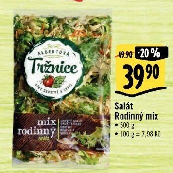 Salát rodinný mix Albert