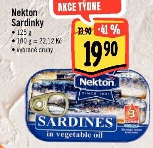 Sardinky Nekton