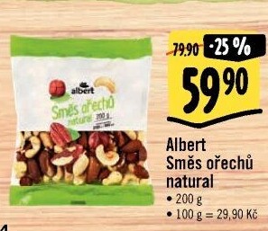Směs ořechů Albert