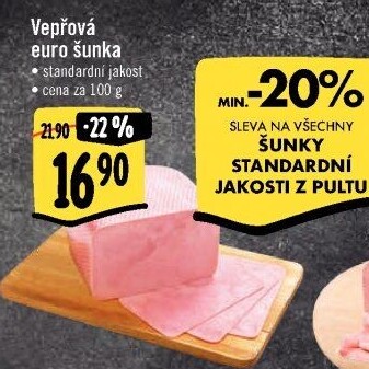 Šunka vepřová Euro standard