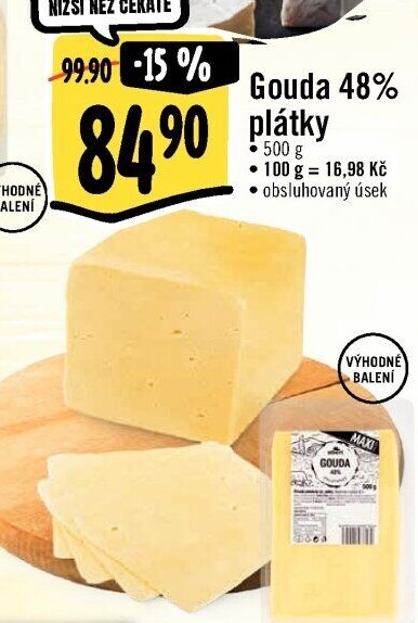 Sýr Gouda 48% Albert