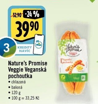 Veganská pochoutka Veggie Nature'