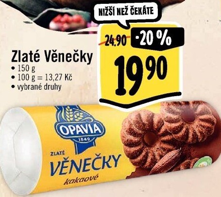 Věnečky Zlaté Opavia