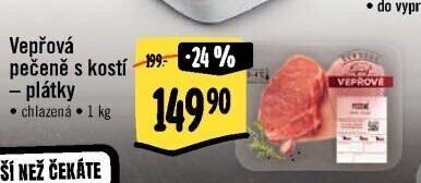 Vepřová pečeně s kostí Albert