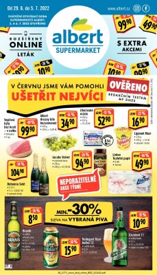 akční leták Albert 29.6.2022-5.7.2022