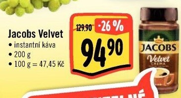 Instantní káva Jacobs Velvet