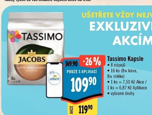 Kapsle Tassimo Jacobs