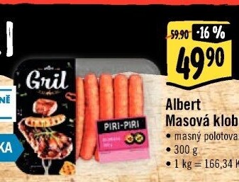 Klobása masová Albert Gril