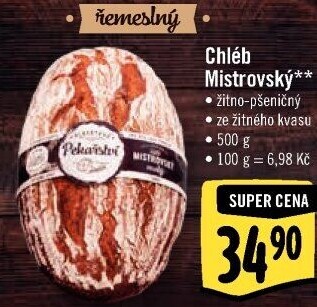 Mistrovský chléb Albert