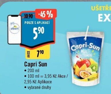 Nápoj Capri-Sun