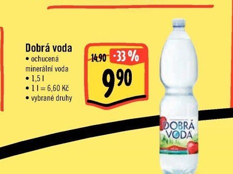 Ochucená voda Dobrá voda