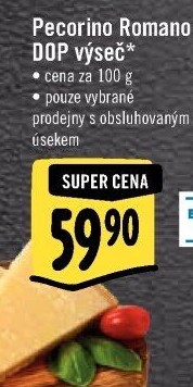 Sýr Pecorino Romano DOP