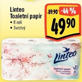 Toaletní papír 3vrstvý Linteo