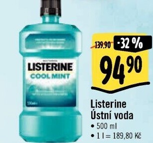 Ústní voda Listerine