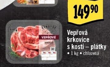 Vepřová krkovice s kostí Albert