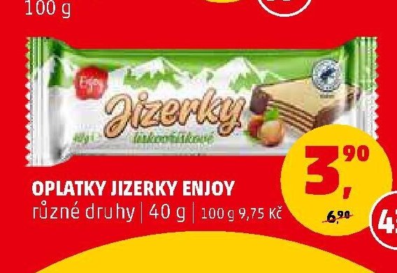 OPLATKY JIZERKY ENJOY