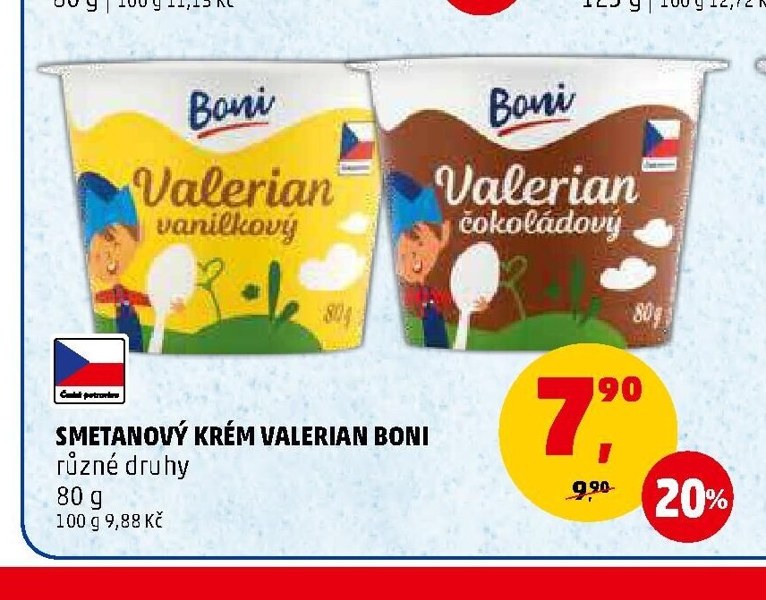 SMETANOVÝ KRÉM VALERIAN BONI