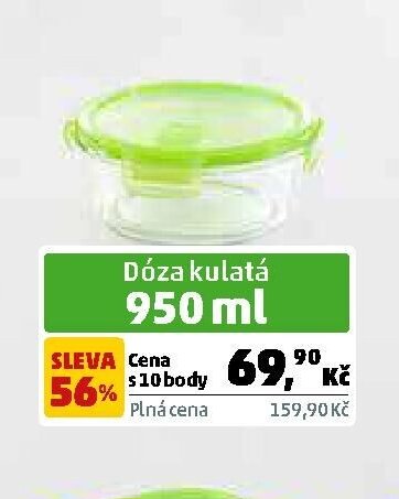Dóza kulatá 950 ml