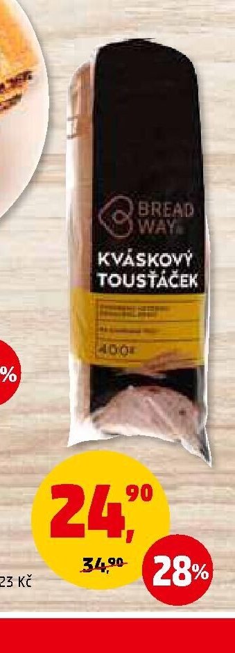 KVÁSKOVÝ TOUSTÁČEK BREADWAY
