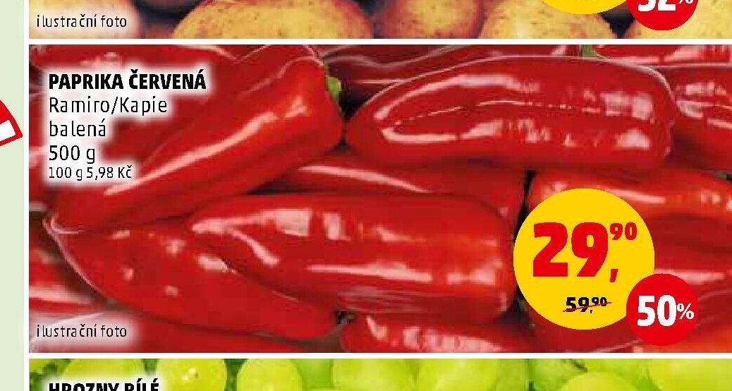 PAPRIKA ČERVENÁ Ramiro/Kapie balená 500 g