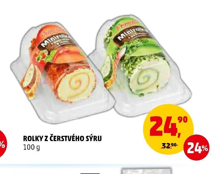 Rolky z čerstvého sýru