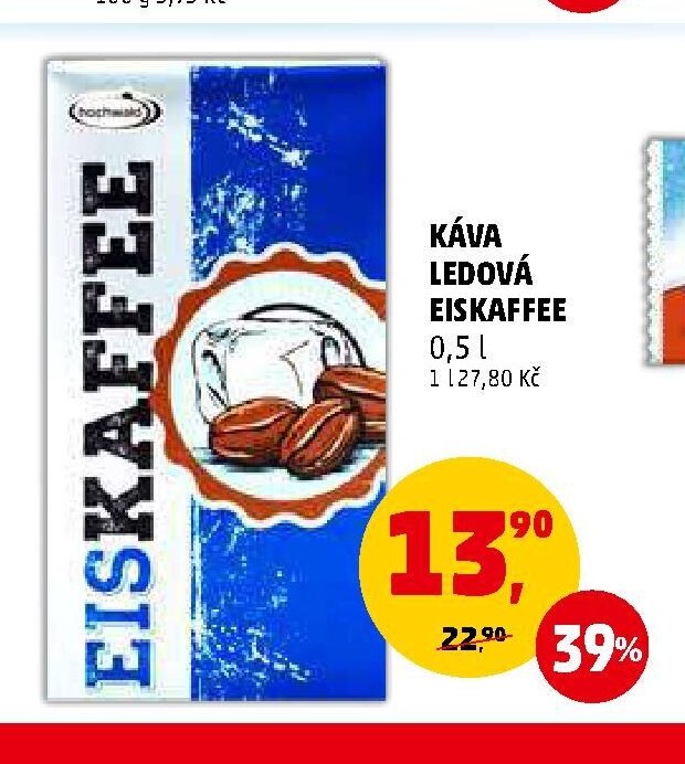 Káva ledová Eiskaffee