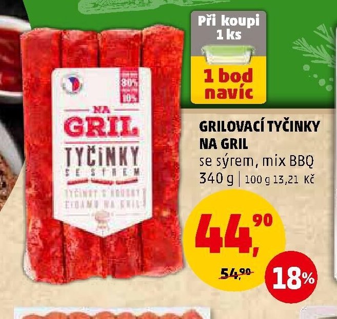GRILOVACÍ TYČINKY NA GRIL