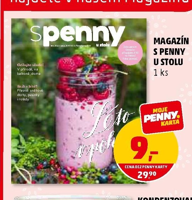 MAGAZÍN S PENNY U STOLU