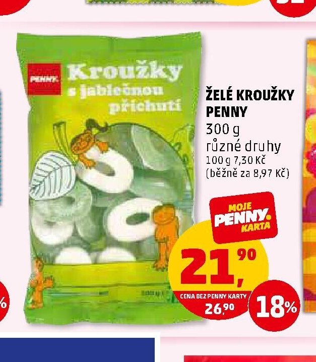 Želé kroužky Penny