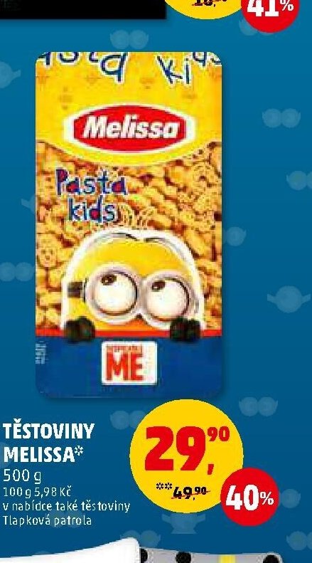 Těstoviny Melissa