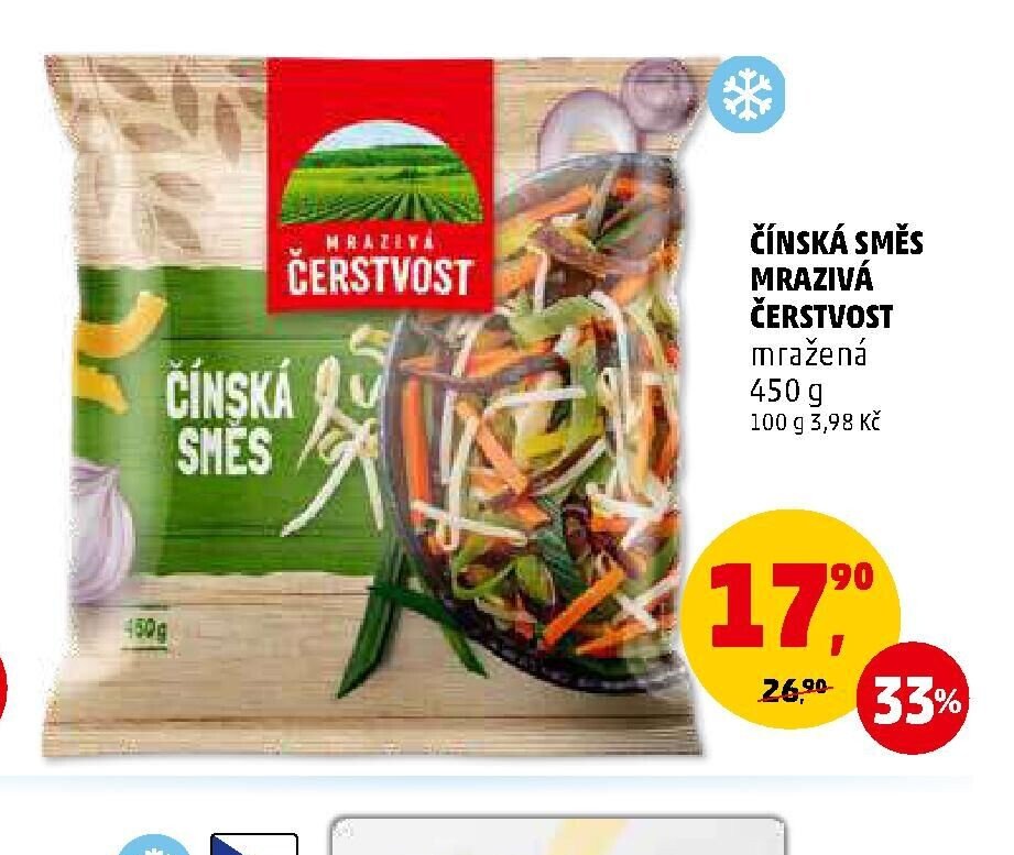 ČÍNSKÁ SMĚS MRAZIVÁ ČERSTVOST