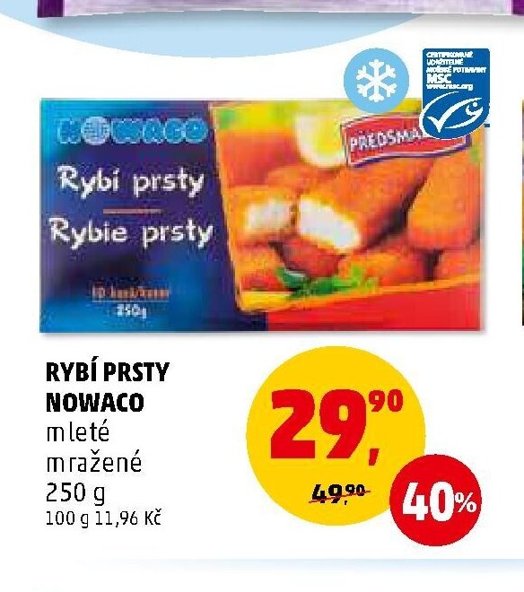 RYBÍ PRSTY NOWACO