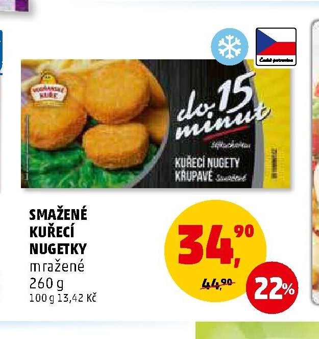 SMAŽENÉ KUŘECÍ NUGETKY