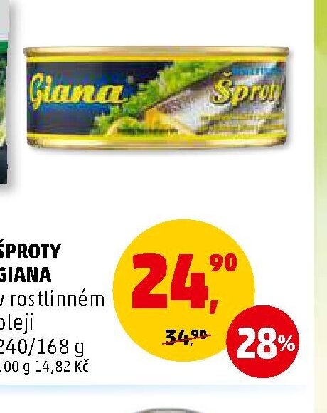 ŠPROTY GIANA
