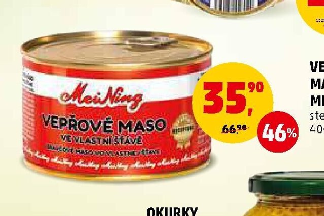 VEPŘOVÉ MASO MEINING