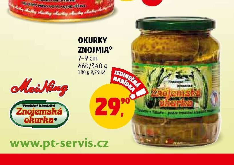 OKURKY ZNOJMIA